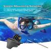 Hixeto Dive Mask Mount for Go Pro, Universal Diving Camera Attachment, Diving Mount Compatible with Popular Dual Lens Masks view 4