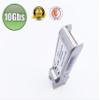 Elfcam - 10Gb SFP+ to RJ45 Copper Transceiver Module, 10Gbase-T 30m, Up to 30 Meters on Cat.6A Cat7 Cat8 Ethernet Cable, Compatible with Cisco SFP-10G-TS and Open Switch view 3