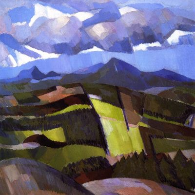 In Glen Isla : John Duncan Fergusson : Archival Quality Art Print