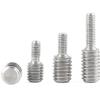 2-5pcs M3/M4M5/M6/M8/M10/M12/M14/M16 304 Converter Reducing Bolt Camera Adapter Conversion Screw (Color : Silver, Size : M4x6-M5x6 5pcs) view 1