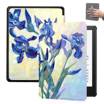 SCSVPN Case for 6.8'' Kindle Paperwhite 11th Generation & Signature Edition (2021 Release), Slim PU Leather Smart Cover with Hand Strap and Auto Sleep/Wake | NOT Fit 7'' Kindle/Colorsoft E-Reader