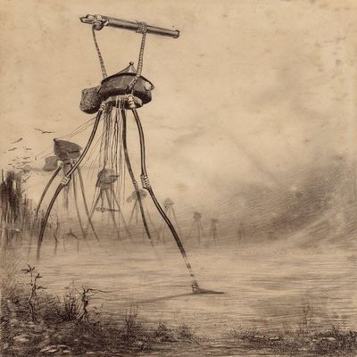 Alvim Corra : The War of the Worlds : Archival Quality Art Print