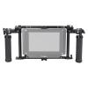 Director Monitor Cage with Handles n Cheese V Mount Battery Mounting Plate Compatible with Atomos Shogun Shinobi PortKeys BM7II Blackmagic Video Assist 12G 5" 7" 9" Recorders view 2
