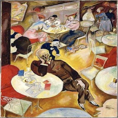 Caf : 1920s : Georg Grosz : Archival Quality Art Print