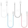 YorkSound Set of 4 Hearing Aid Clips, Anti-Lost Hearing Aid Lanyard BTE Clip String with 12 Pcs Silicone Loops, Hearing Protection Accessories for Adults & Kids, Monaural, 4 Colors view 1