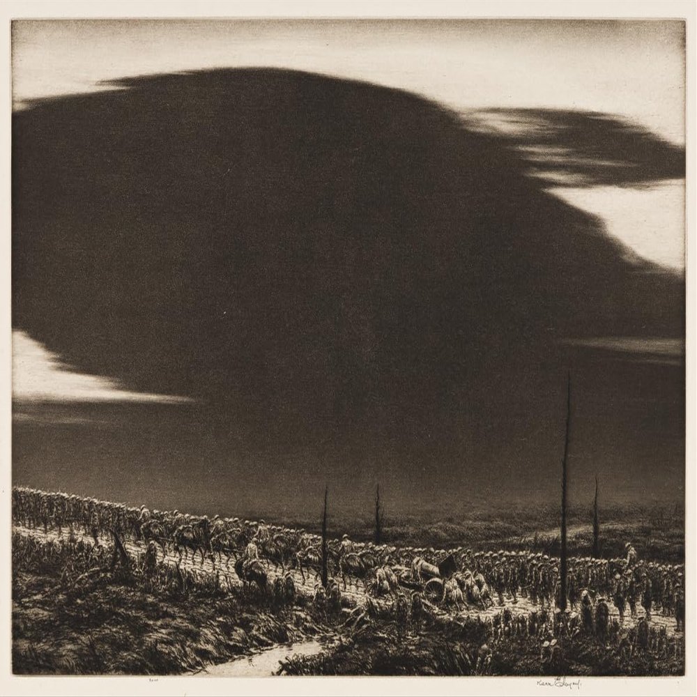 KERR EBY : The Great Black Cloud : 1918 : Archival Quality Art Print