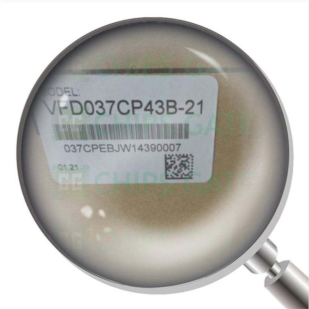 1Pcs New Frequency Converter VFD037CP43B-21 3.7Kw Ac380V