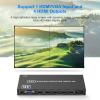 2x2 HDMI Video Wall Controller, 4K@30HZ TV Wall Controller With VGA Input, 180 Degree Rotation, 8 Display Modes (1x1, 1x2, 1x3, 1x4, 2x2, 2x1, 3x1, 4x1), Remote Control for 4 TV Splicing view 2