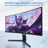 2x2 HDMI Video Wall Controller, 4K@30HZ TV Wall Controller With VGA Input, 180 Degree Rotation, 8 Display Modes (1x1, 1x2, 1x3, 1x4, 2x2, 2x1, 3x1, 4x1), Remote Control for 4 TV Splicing view 4