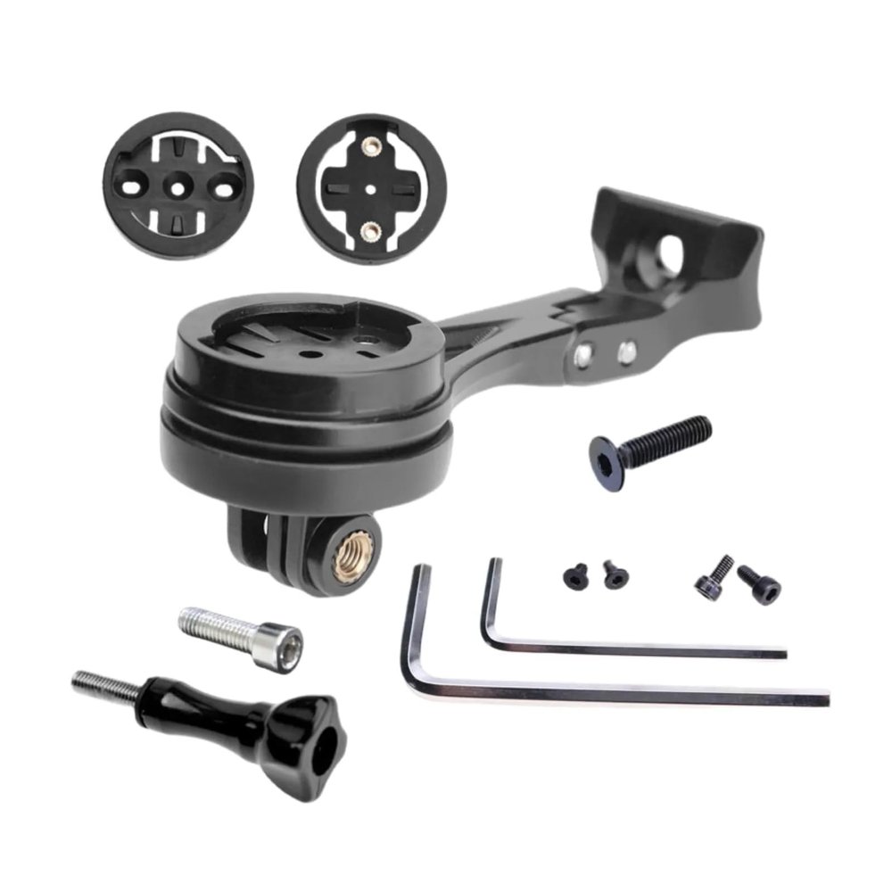 SUKOUSRAM Bike Computer Mount Bracket for T rek Madone 2022,AERO VR-CF Emonda SLR,Bontrager Aeolus RSL Integrated Bars,Compatible with Gar min/Wa hoo/Bry ton GPS
