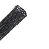 AYTOSH Black Insulated Braid Sleeving Tight PET Wire Cable Gland Protection Cable Sleeve, for Line Management and Bundle Application of Electronics Cable Protection (Color : 6MM, Size : 1 Meter) view 1