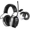 PROHEAR 027 AM FM Radio Headphones with Digital Display Gel Ear Pads view 1