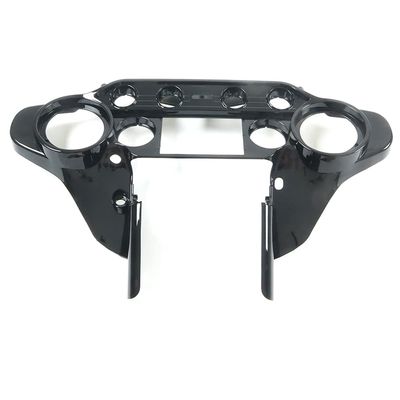 6.5 inch Speaker Inner Batwing Fairing with Double DIN GPS Stereo Tray for Harley Davidson FLH 1996-2013