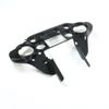 6.5 inch Speaker Inner Batwing Fairing with Double DIN GPS Stereo Tray for Harley Davidson FLH 1996-2013 view 4