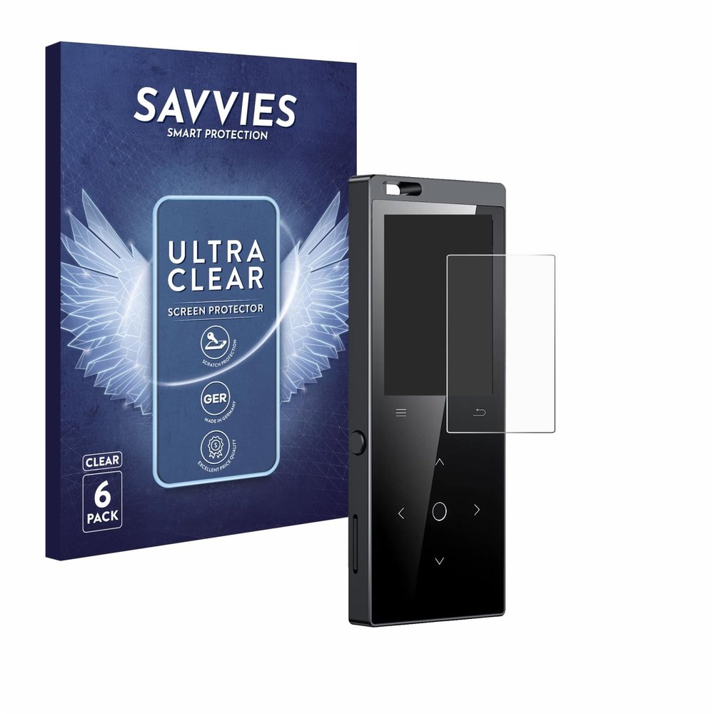 savvies Screen Protector compatible with Dodosoul M800 Protection Film Clear 6-Pack