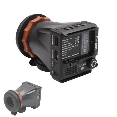 Portkeys LEYE III 4K HDMI Electronic Viewfinder 2.4 Inch LCD Monitor [Adjustable +8D~-3D] Customized Peaking Range