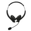 GOWENIC Telephone Headset Dual Ear with Mic, 2.4G BT 5.0, USB Transmitter, Adjustable Design, Noise Canceling for Business Office view 1