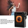 2.4 Inch Touch Screen MP3 Player, HiFi Lossless DSD High Resolution 32GB Portable Music Player with Memory Card, 24bit Support, 15 Hours DSD Playback (64GB) view 4