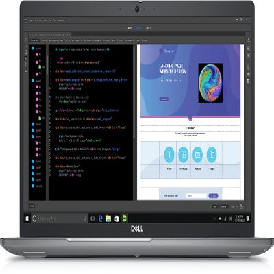 Dell Precision 3580 Workstation Laptop (2023) | 15.6" 1920x1080 FHD | Core i5-1350P - 512GB SSD Hard Drive - 16GB RAM | 12 cores @ 4.7 GHz Win 11 Pro Silver (Renewed)