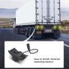 Parktronic 4 Parking Sensor Kit Backup Radar System 24V Distance Detection LCD Sound Warning for Truck Trailer Pickups RV Lorry Van view 2