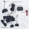 Parktronic 4 Parking Sensor Kit Backup Radar System 24V Distance Detection LCD Sound Warning for Truck Trailer Pickups RV Lorry Van view 3