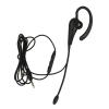 Pyhodi Single Side Earbud Headphones, Wired Single Ear Monaural Headset with Wide Compatibility, Lightweight Earpiece Headset with Microphone Wired Noise Cancelling for Call Center Office (3.5mm) view 1