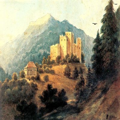 Adolf Hitler : High Castle : 1909 : Archival Art Print