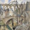 Christopher R W Nevinson : Eel Boats, Dinan : Archival Quality Art Print view 1
