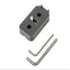 Hejnar Photo Camera Plate with 2 QD (Quick Detach) sockets. Made in U.S.A. view 1