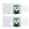 Fafeicy Mount Box, 2Pcs RJ45 Mount, Cat6 Single Port Desktop Information Network Junction Boxes, Electronic Components, Electricalhousing view 3