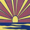 Lichtenstein Roy : Pop Sunrise Landscape : Archival Quality Art Print view 1