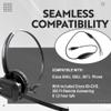 INNOTALK Wireless Headset - Includes Remote Answering Cable - Compatible with Cisco 8961, 9951, 9971 Phone view 3