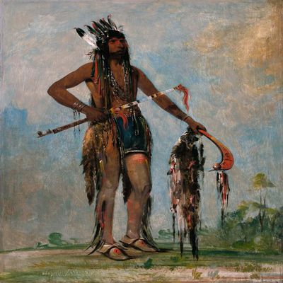 George Catlin : He Who Travels Everywhere : Archival Quality Art Print