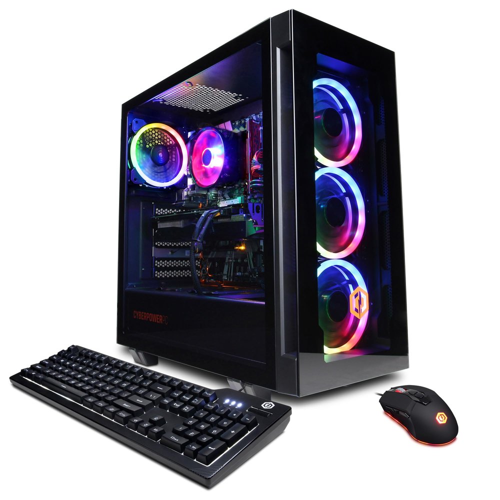 CYBERPOWERPC Gamer Xtreme VR Gaming PC, Intel Core i7-13700F 2.1GHz, GeForce RTX 4060 Ti 16GB, 16GB DDR5, 1TB NVMe SSD, Wi-Fi Ready & Windows 11 Home (GXiVR8040A14)