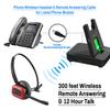 INNOTALK Remote Answering DECT Wireless Headset for Poly Polycom Edge Series Phones - Includes EHS Remote Cable | for E100, E220, E300, E320, E350, E400, E450, E500, E550 | Office & Call Center view 2