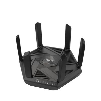ASUS RT-AXE7800 Tri-band WiFi 6E Extendable Router, 6GHz Band, 2.5G Port (Renewed)