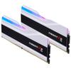 G.SKILL Trident Z5 RGB Series DDR5 RAM (Intel XMP 3.0) 64GB (2x32GB) 6000MT/s CL30-40-40-96 1.40V Desktop Computer Memory U-DIMM - Matte White (F5-6000J3040G32GX2-TZ5RW) view 1