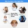 AIZYR Blue Light Blocking Screen Protector and Anti Blue Light Filter Suitable for 65/70/75 Inch TV Screens, Reducing Eye Fatigue, Anti Glare Filtering, Dust Proof and Scratch Resistant,65inch view 2