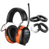 PROHEAR 027 AM FM Radio Headphones with Digital Display,2 pair Foam Ear Pads view 1