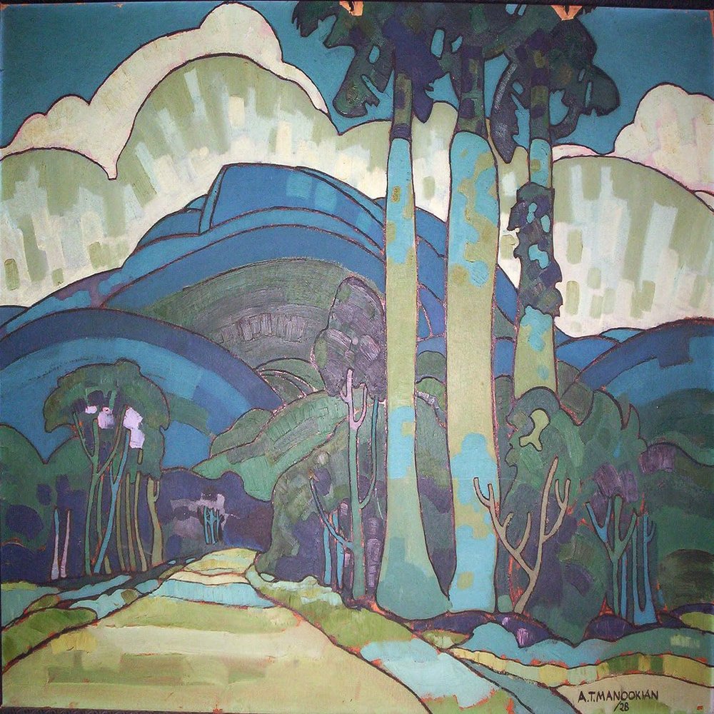 Hawaiian Landscape : Arman Manookian : Archival Quality Art Print