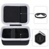 co2CREA Hard Case Compatible with Bushnell Golf Wingman Mini GPS Speaker (Black/Silver) view 3