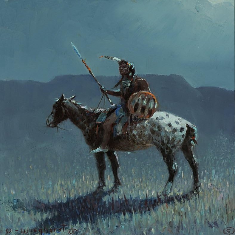 Cheyenne : Olaf Wieghorst : Archival Quality Art Print
