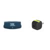 JBL Charge 5 - Portable Bluetooth Speaker with IP67 Waterproof and USB Charge Out - Blue and InfinityLab InstantCharger 20W 1 USB Compact USB-C PD Charger view 1