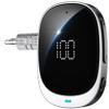 COMSOON AUX Bluetooth Adapter for Car, [LED Screen] Bluetooth 5.3 Receiver for Speaker/Home Stereo/Wired Headphones, 3.5mm Wireless Audio Receiver for Hands-Free Call/Music, Dual Connection view 1