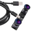 ELP 4MP Dual Lens USB Camera - Wide Angle, 1080P 60fps, Lightburn, Mini UVC USB2.0 Laser Engraver Camera Module for Computer & Raspberry Pi view 1