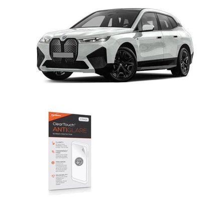 BoxWave Screen Protector Compatible with BMW 2023 iX xDrive50 NAV and Stereo Display (14.9") - ClearTouch Anti-Glare (2-Pack), Anti-Fingerprint Matte Film Skin