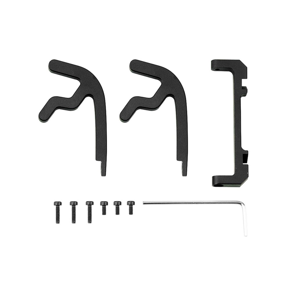 SeiZed Gimbal Camera Bar for DJI Avata Lens Bumper Protector Anti-Collision Aluminum Alloy PTZ Guard Drone Accessories (Color : Black)