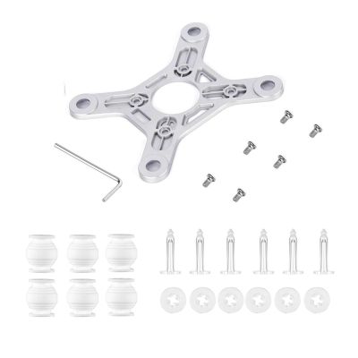 SeiZed Anti-Vibration Rubber Damping Ball Gimbal Mounting Plate Anti-Drop pin Locker for DJI Phantom 3 Standard 3s SE Drone Accessory (Color : for 3A 3P)