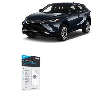 BoxWave Screen Protector Compatible with Toyota 2023 Venza (12.3 in) - ClearTouch Crystal (2-Pack), HD Film Skin - Shields from Scratches