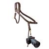 4J LEDR Leather Camera Harness for One Camera,Single Leather Camera Strap for Photographers,Camera Shoulder Strap Camera Harness for Photographers Quick Release Gear DSLR,BROWN view 1